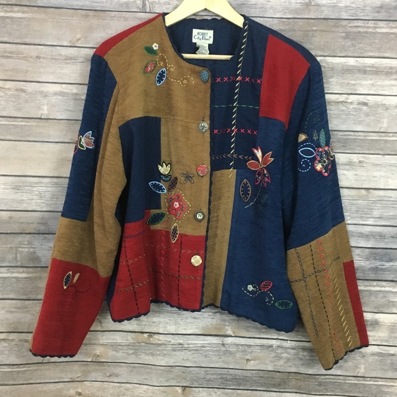 Koret City Blues Jackets & Blazers - Koret City Blues Patchwork Jacket